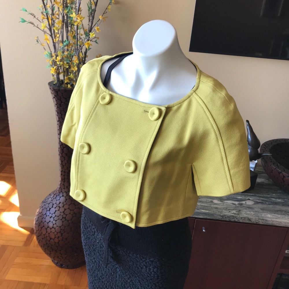Nwt Authentic Escada Short Jacket S40 Wool/Silk